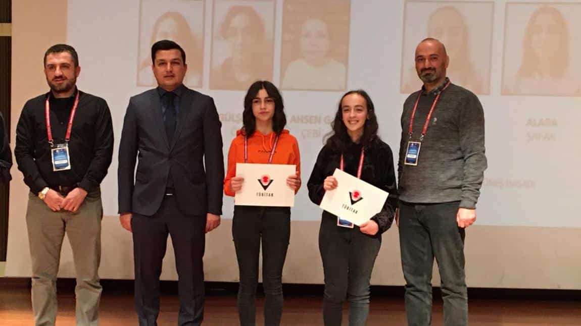 Tübitak 2204 b Ortaokullar Arası Proje Yarışmasında Okulumuzdan Büyük Başarı